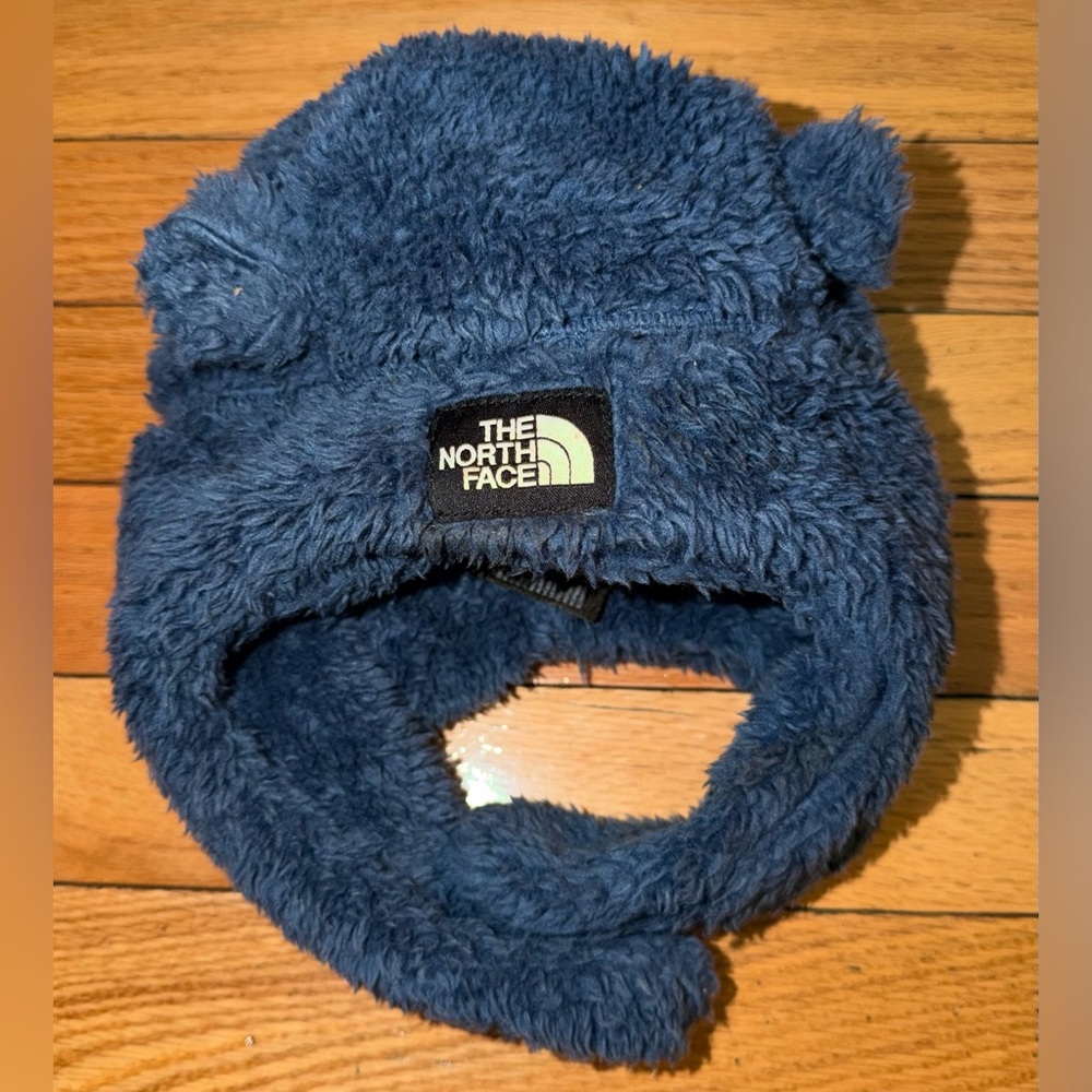 THE NORTH FACE BABY BEAR SUAVE OSO Beanie Size 6-24 Months Shady Blue NF0A7RIY